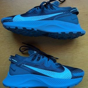 Nike Zoom Pegasus Trail 2 Black Dark Gray CK4309-002 Womens size 6.5